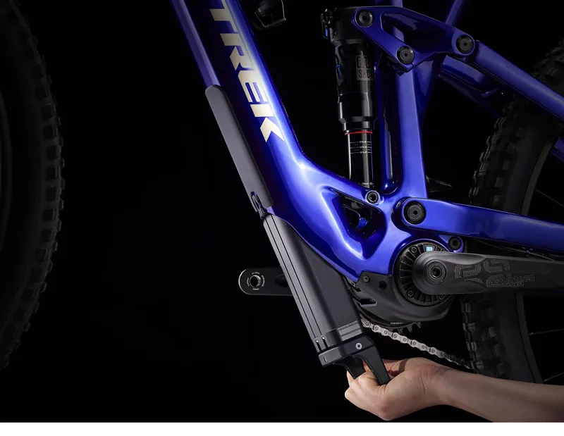 Trek Fuel Exe 9.5 Deore Electric Mountain Bike in Hex Blue-2